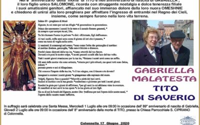 Anniversario Tito e Gabriella