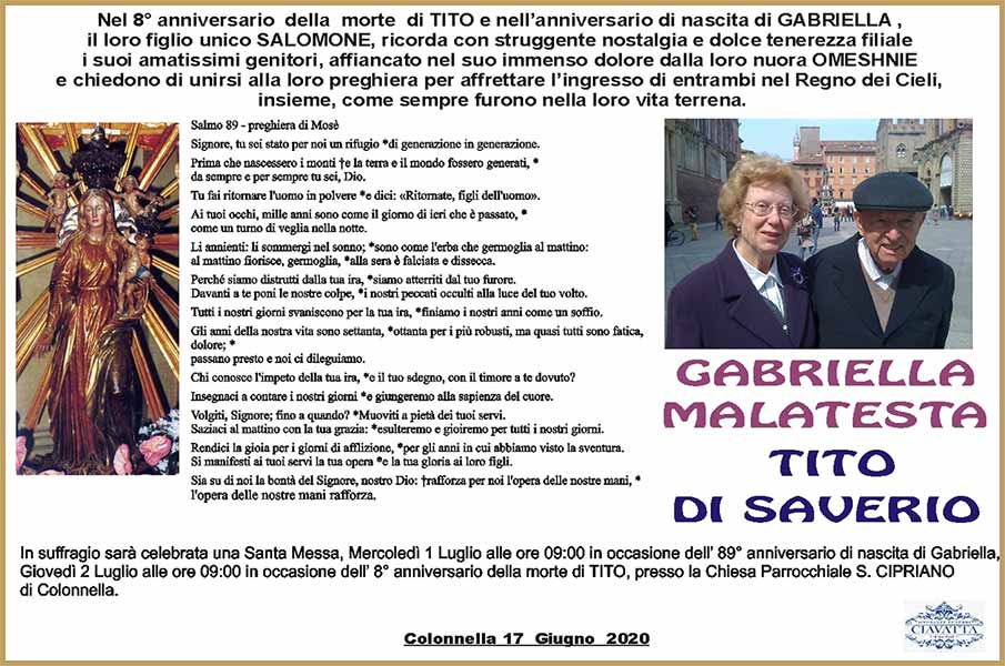 anniversario