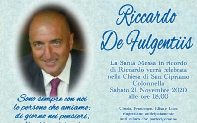 Anniversario De Fulgentiis Riccardo