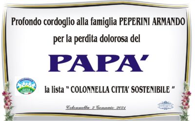 Partecipazione Lutto Peperini