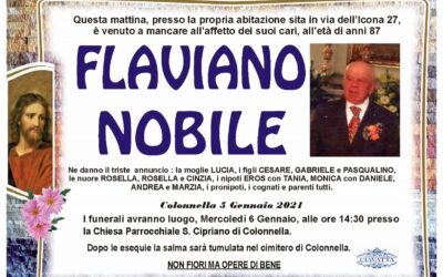 Lutto Nobile Flaviano
