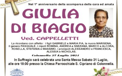 Anniversario Di Biagio Giulia