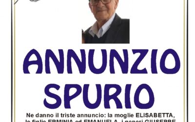 Lutto Spurio Annunzio