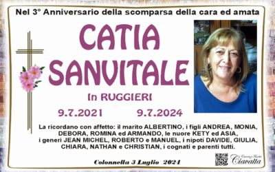 3° Anniversario Catia Sanvitale