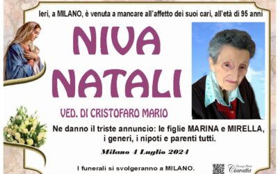 Lutto Natali Niva